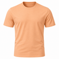 Light Orange Premium Cotton T-Shirt | Fires Outlet